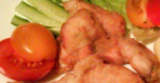 Молоки жареные с чесноком