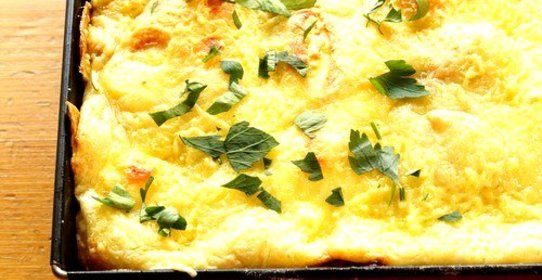 Классическое сырное суфле