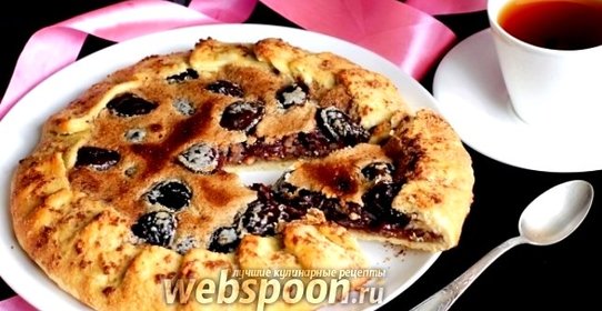 Хрустящая сливовая галета с орехами