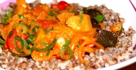 Диетическая подлива к гречке