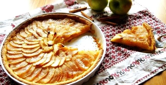 Французский яблочный тарт