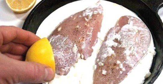 Куриные грудки, запеченные в сливках, под сыром