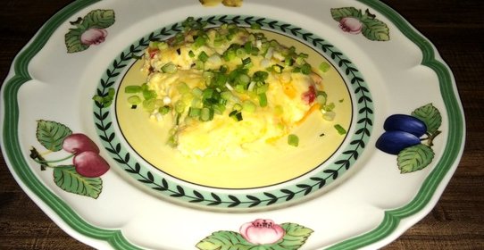 Омлет по-мексикански