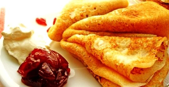 Блины на газированной воде