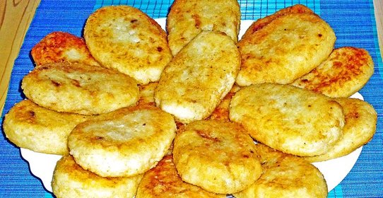 Зразы из риса с печёнкой