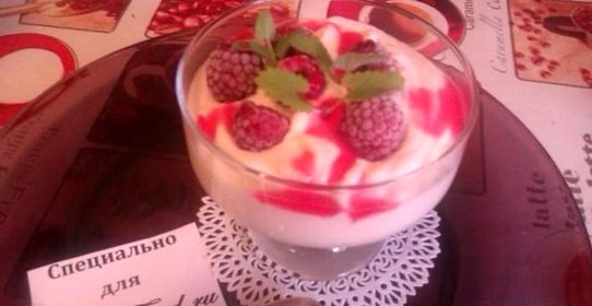 Сливочно-творожный десерт