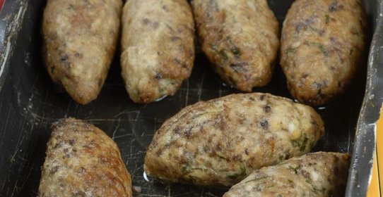 Зразы из индейки