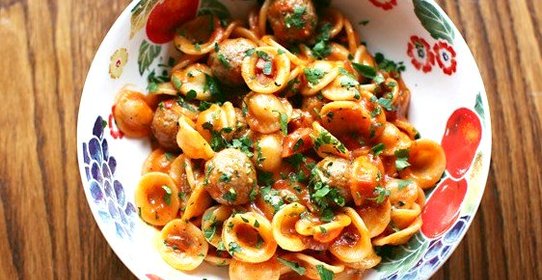 Паста орекьетте алла Романо