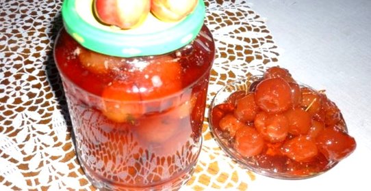 Варенье из ранеток целых