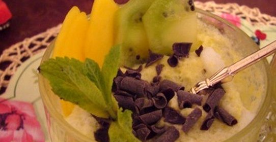 Творожный мусс с желатином