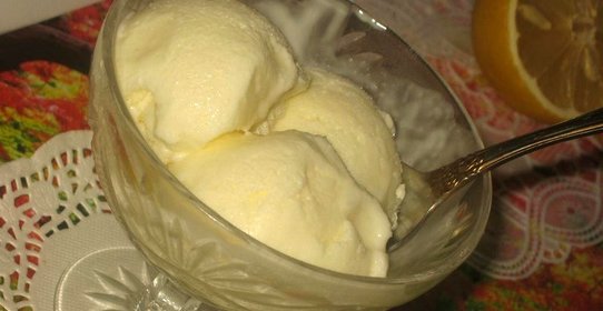 Сметанное мороженое