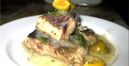 Осетрина на пару