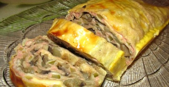 Запеченный лаваш