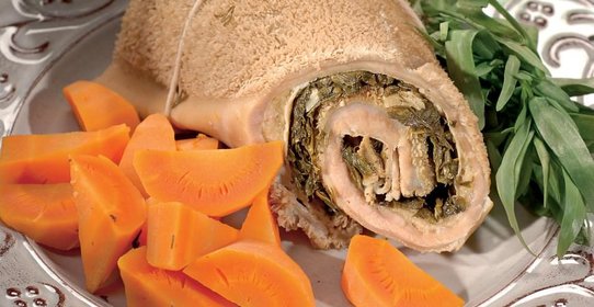 Отварной говяжий рубец