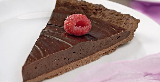 Тортик с шоколадным ганашем