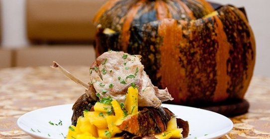 Кролик в тыкве