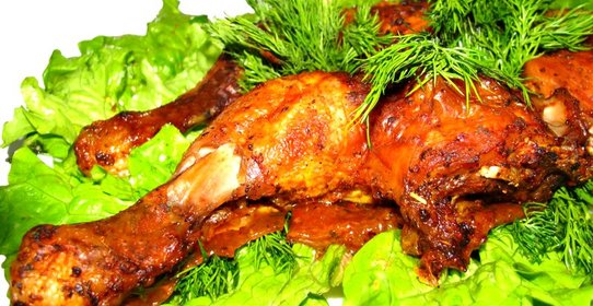 Цыплята жареные