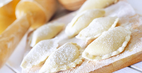 Вареники с творогом