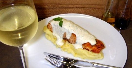 Стейк из семги