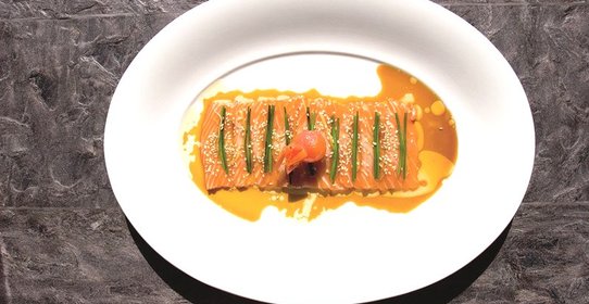 Сашими из лосося