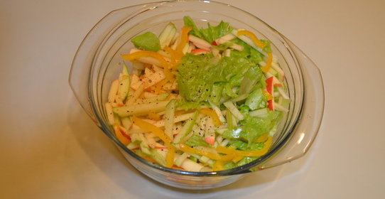 Салат «Солнечная фантазия»