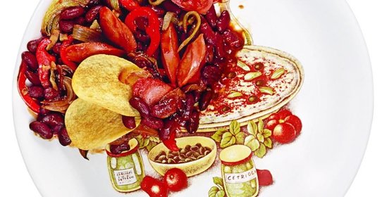 Чили с сосисками