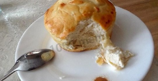 Пудинг творожный диетический в микроволновке