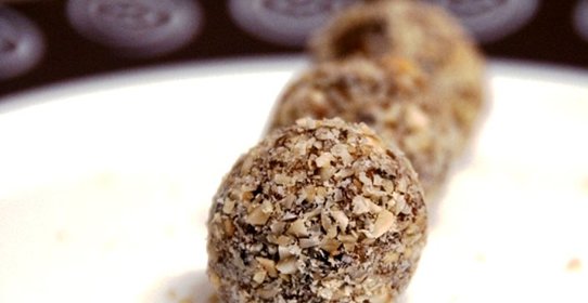 Вегетарианские конфеты из сухофруктов