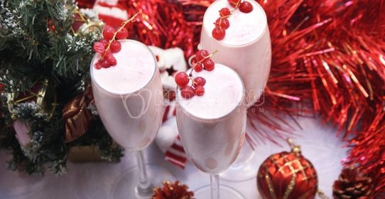 Сливочный десерт «Новогодний»