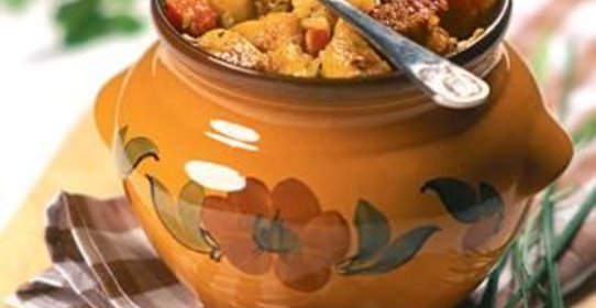 Жаркое из баранины в горшочке по-шушенски