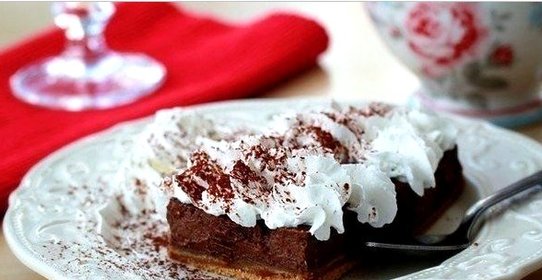 Диетический шоколадный чизкейк