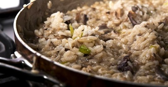 Фарш из риса с грибами