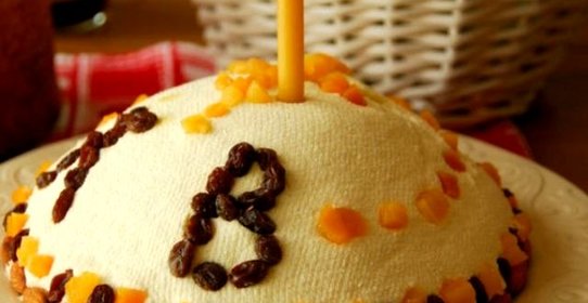 Творожная пасха без выпечки