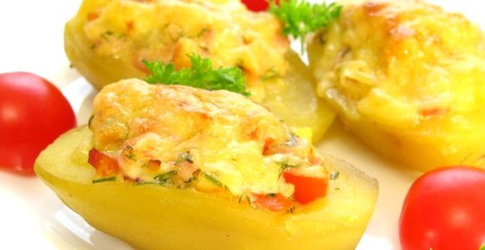 Фаршированный картофель
