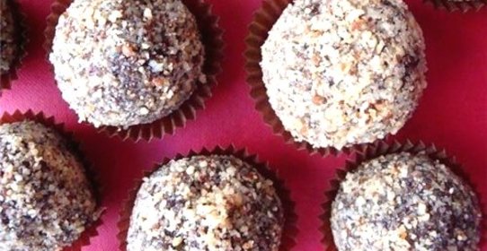 Быстрые конфеты с творогом и мюсли