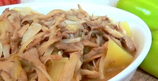 Подлива из вешенок