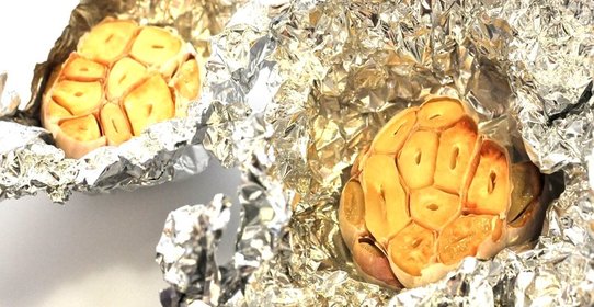 Чеснок запеченный в духовке