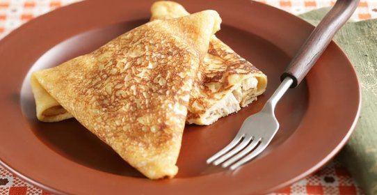 Блинчики с языком