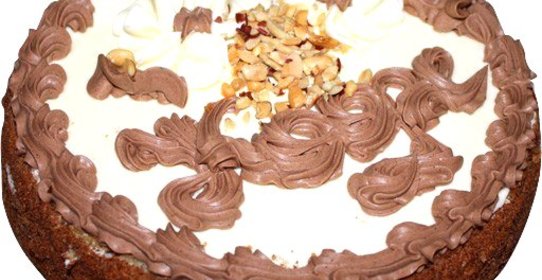 Торт с шоколадным кремом