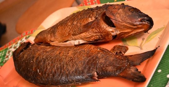 Копченый карп