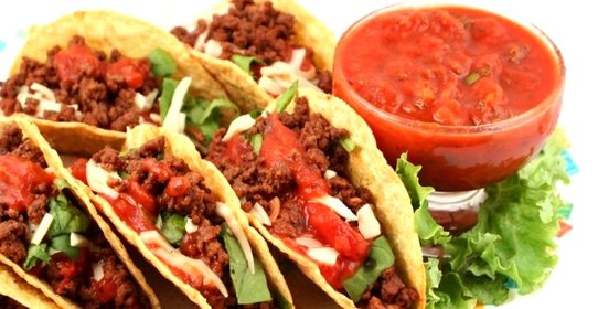 Тако с говяжьим языком