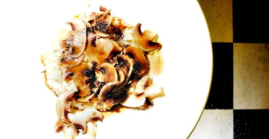 Рис с грибами и цветной капустой