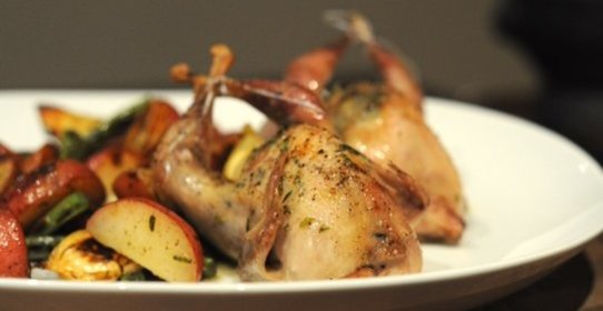 Перепелки в духовке