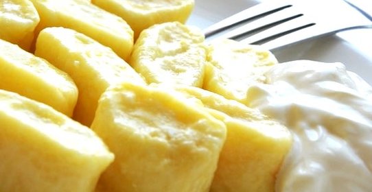 Ленивые вареники в пароварке