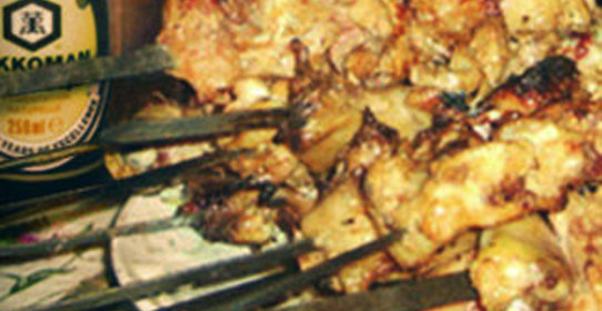 Нежная курочка на мангале