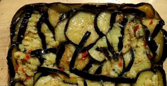 Острые баклажаны по-грузински