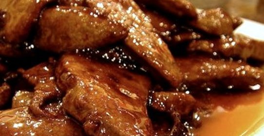 Печень свиная в мультиварке