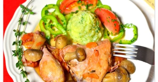 Куриные окорочка в соусе