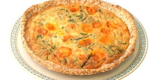 Яйца с ланкаширским сыром и спаржей