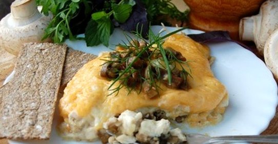 Жульен с грибами в мультиварке